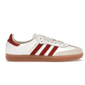 adidas Samba Sporty & Rich White Collegiate Burgundy