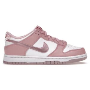 Nike Dunk Low en terciopelo rosa