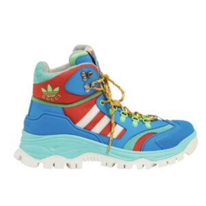Adidas x Gucci Lace Up Boot 'Blue Red'