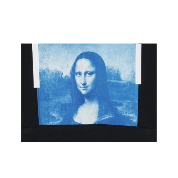 OFF-WHITE Monalisa Over Crewneck Black/Blue