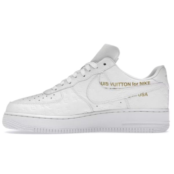 Louis Vuitton Nike Air Force 1 Low By Virgil Abloh White - Imagen 2