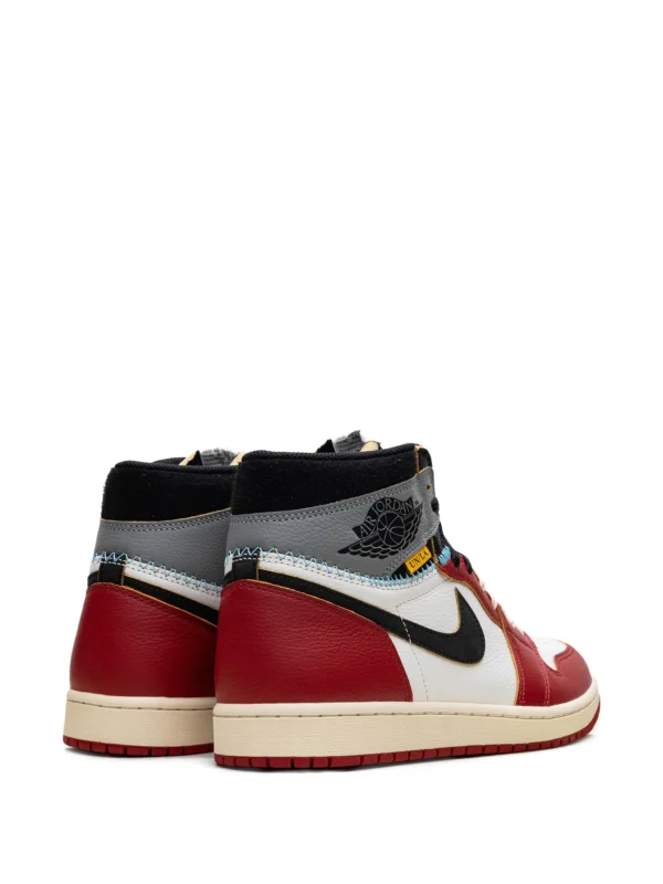 Air Jordan 1 x Union Varsity Red and Shadow Grey - Imagen 4