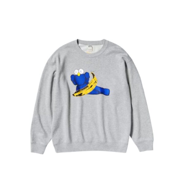 KAWS x Uniqlo Warhol Graphic Sweatshirt Grey