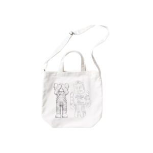 KAWS + Warhol UT Bolsa tela estampada